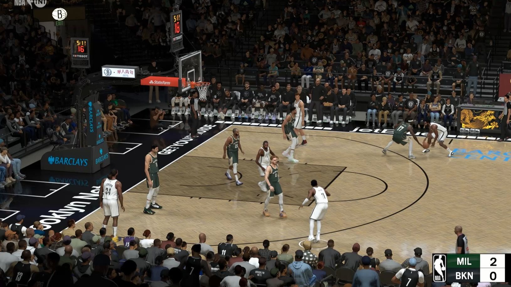 包含雄鹿胜篮网，字母哥砍下35分的词条