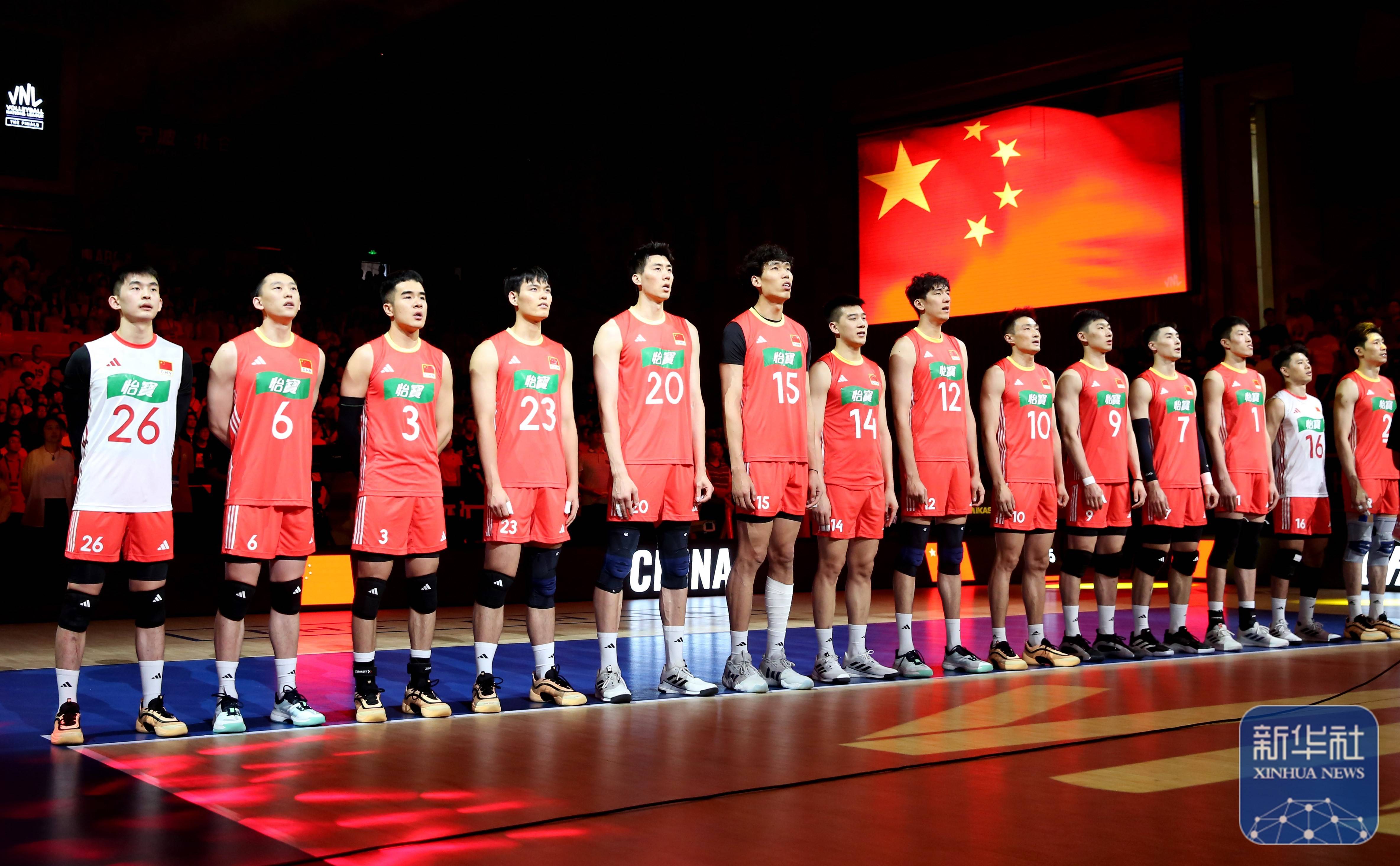 包含排球赛场强强对话，中国队将全力拼搏！的词条